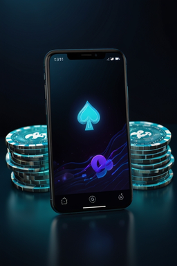 Smartphone mit Glorion Casino App